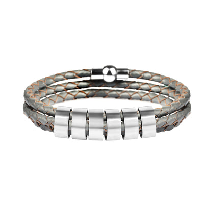 Beaded bead bracelet