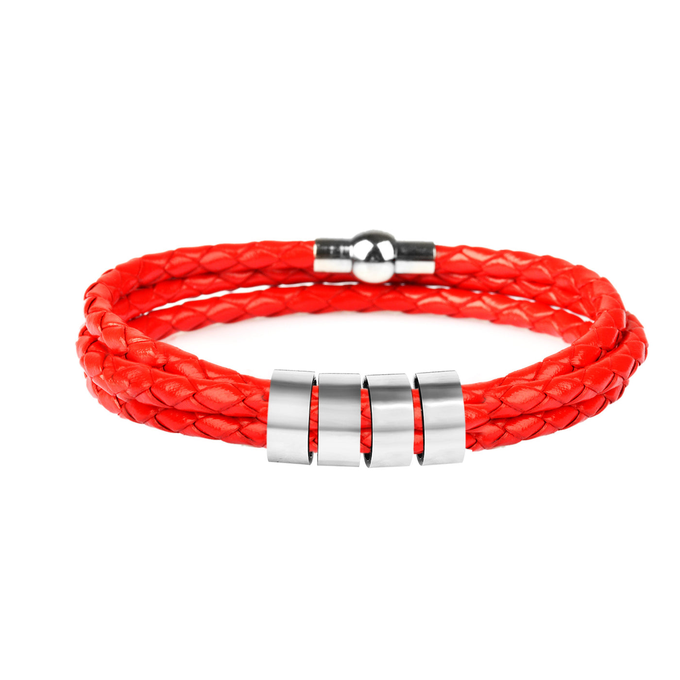 Beaded bead bracelet