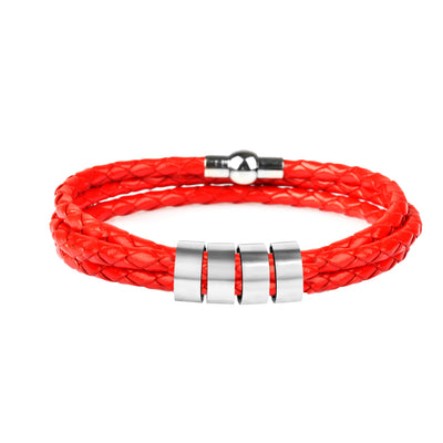 Beaded bead bracelet