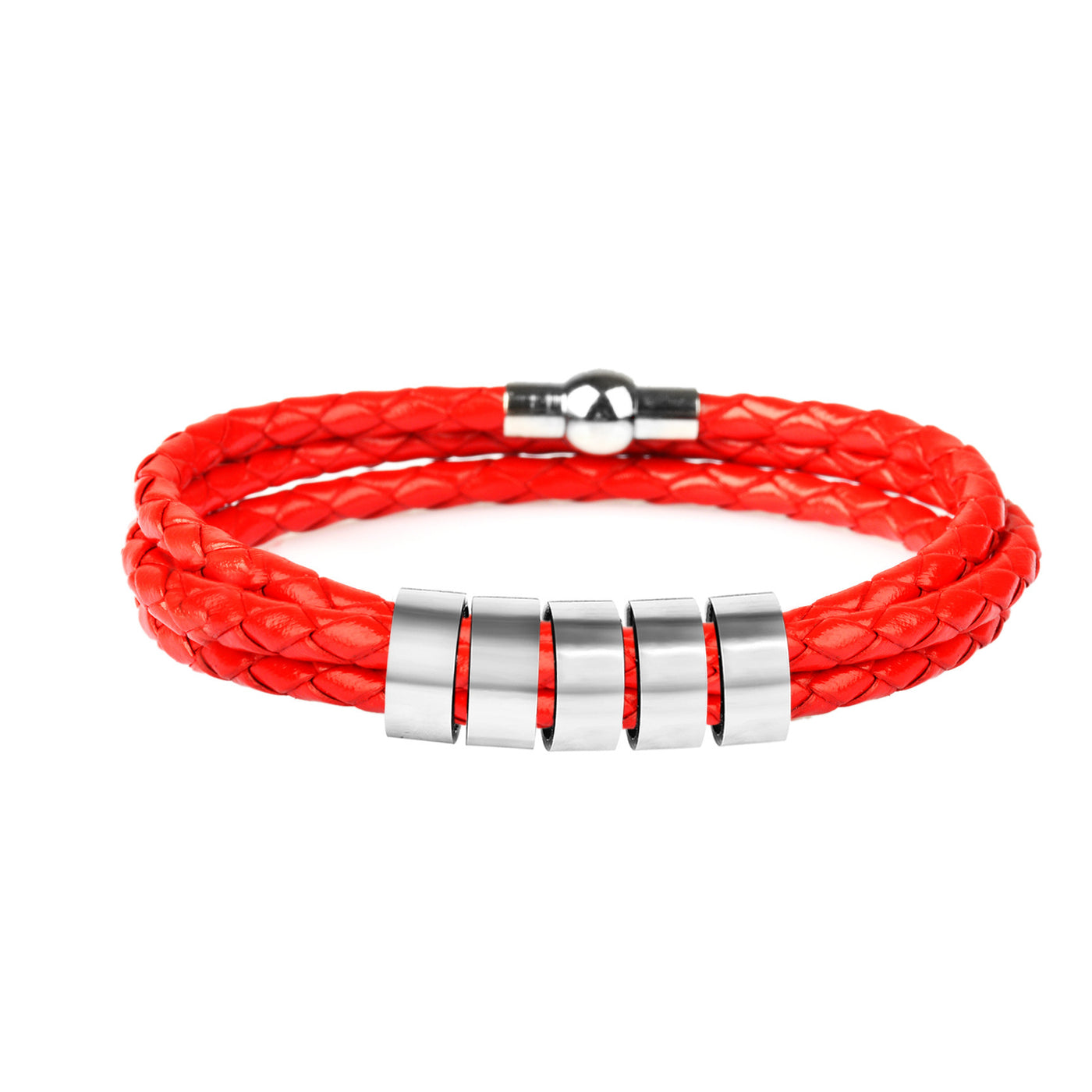 Beaded bead bracelet