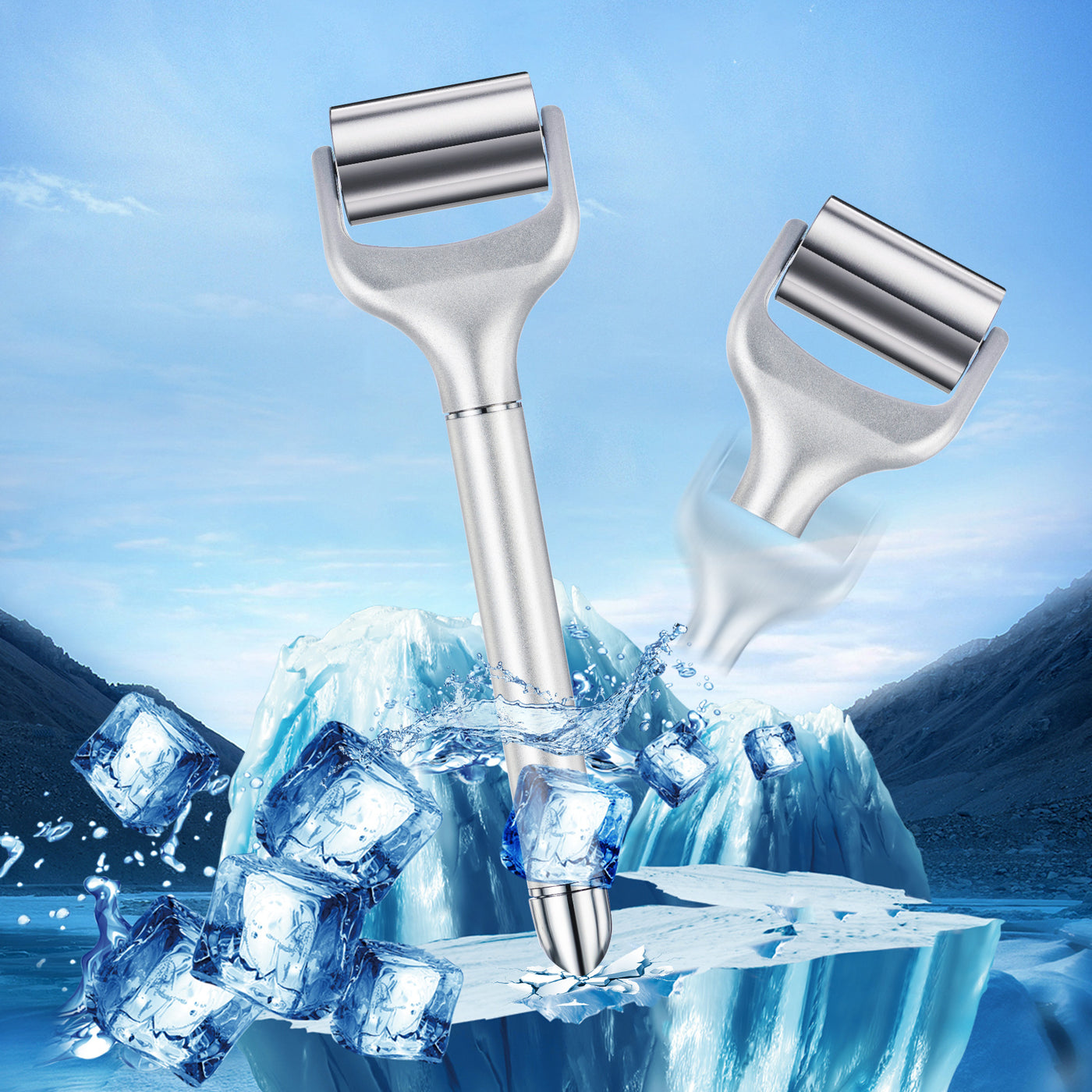 Olivisee Roller Ice Applicator for Facial Beauty