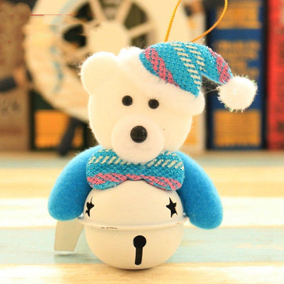 Olivisee Christmas Tree Small Pendant Old Man Doll Holding Bell Decoration