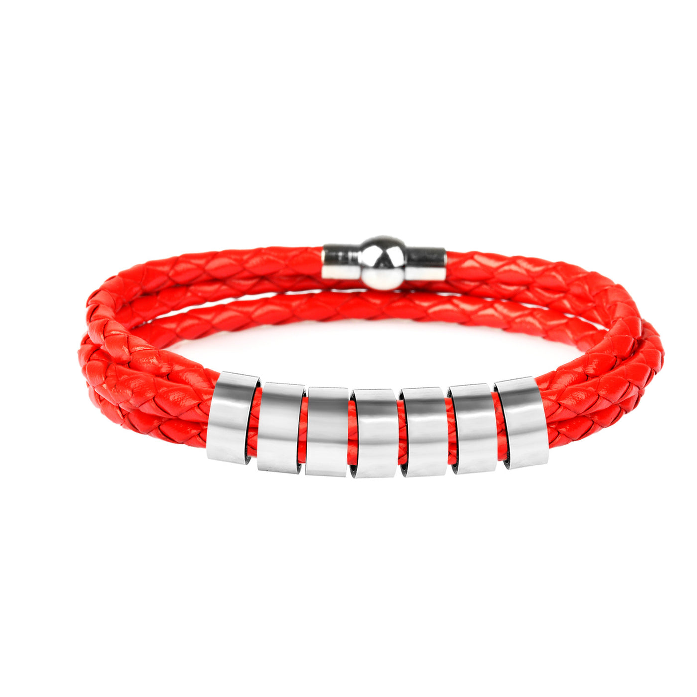 Beaded bead bracelet