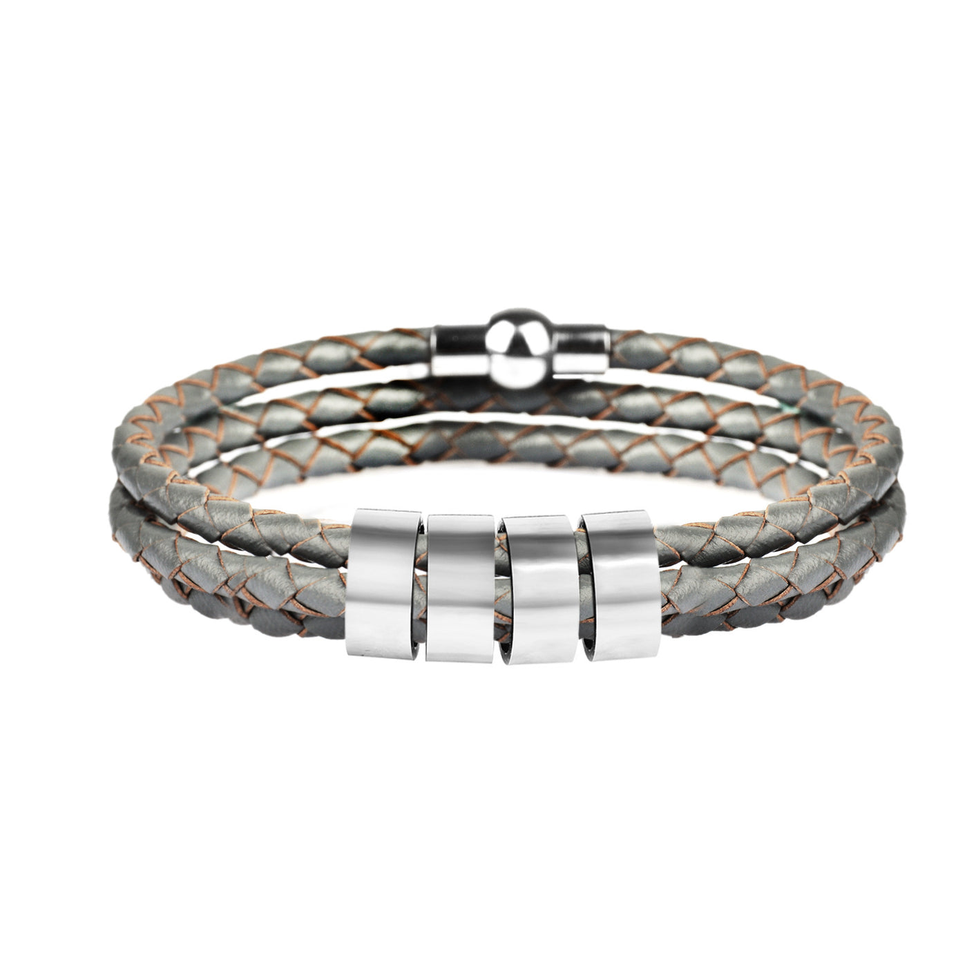 Beaded bead bracelet