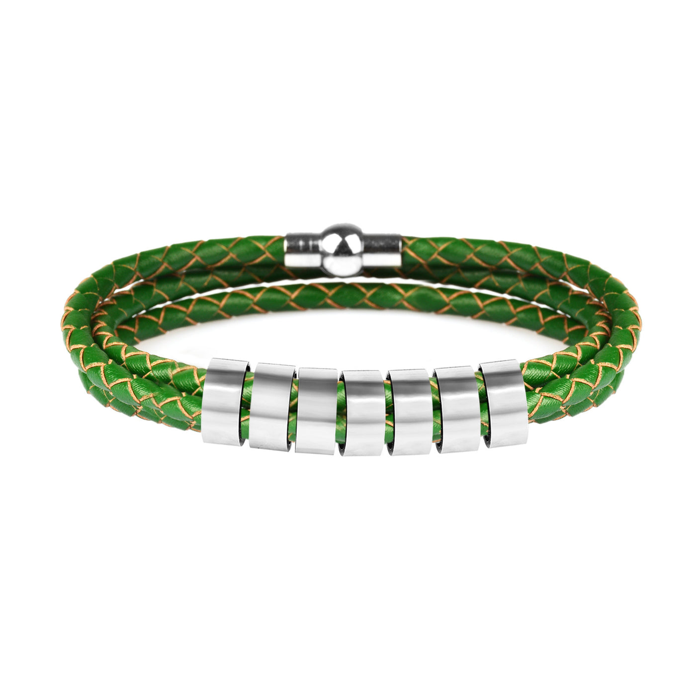 Beaded bead bracelet