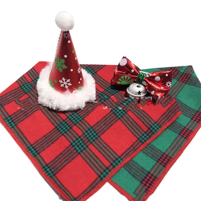 Olivisee Christmas Hat Set for Pets | Festive Pet Wear