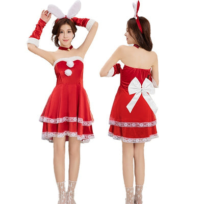 Olivisee Japanese Red Christmas Cos | Festive Clothing