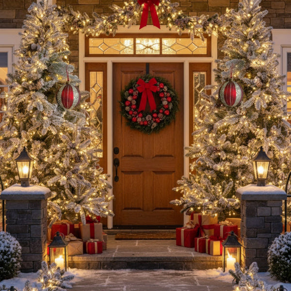 Olivisee Glass Ball Ornaments | Holiday Tree Set