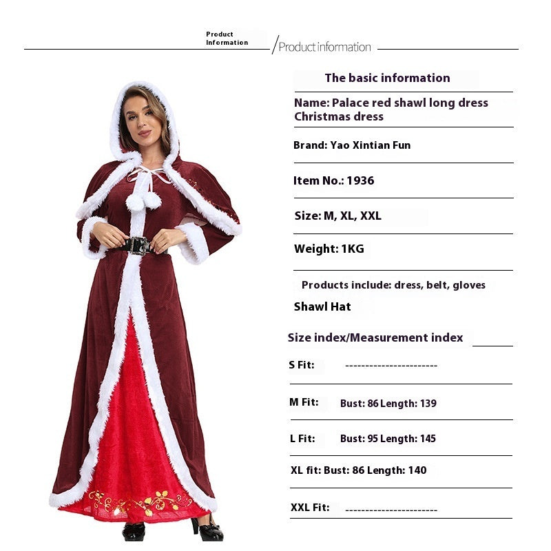 Olivisee Japanese Red Christmas Cos | Festive Clothing