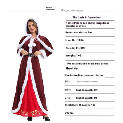 Olivisee Japanese Red Christmas Cos | Festive Clothing