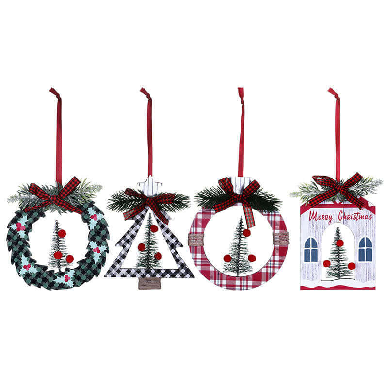 Olivisee Christmas Decorations – Cedar Tree Scene Set