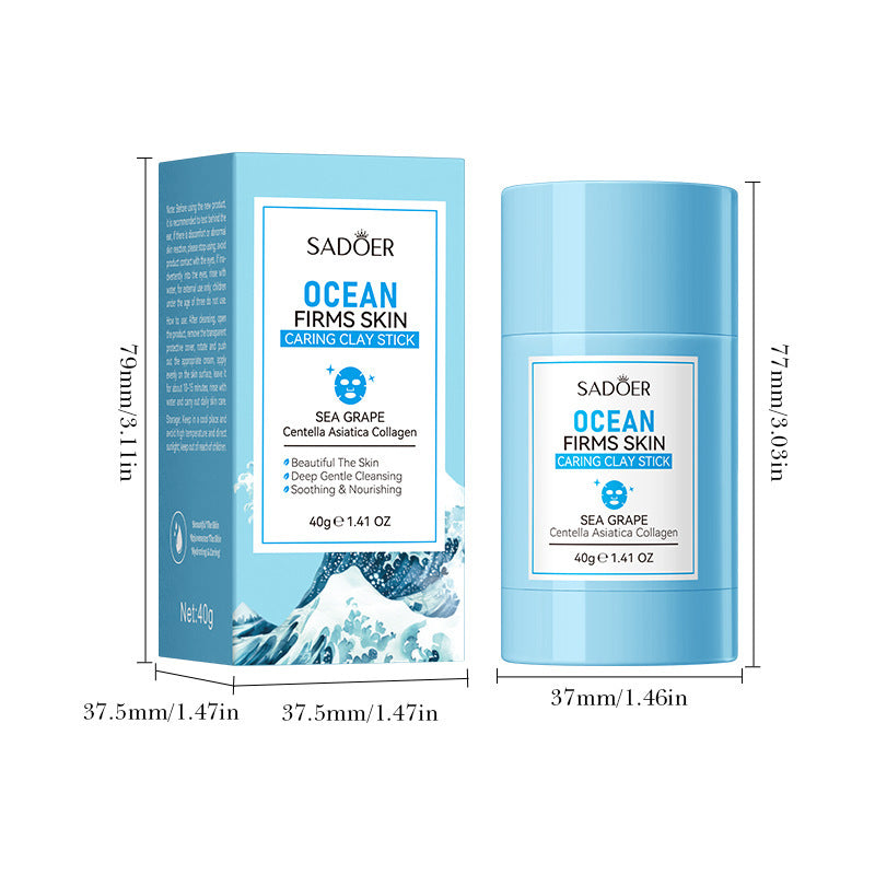 Marine Care Clay Mask Stick Clean And Tighten Face
