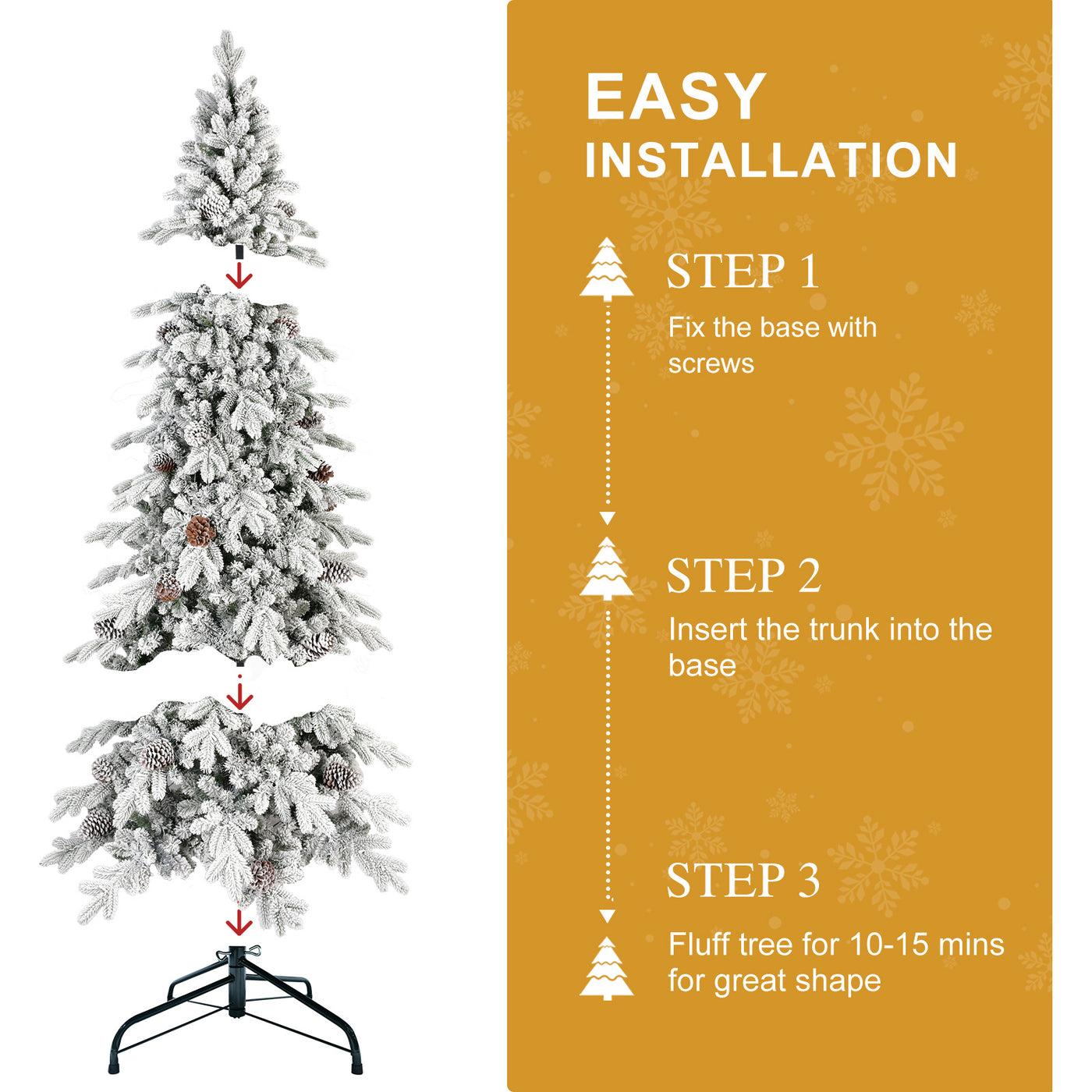 Olivisee Christmas Decorations – PVC Holiday Tree