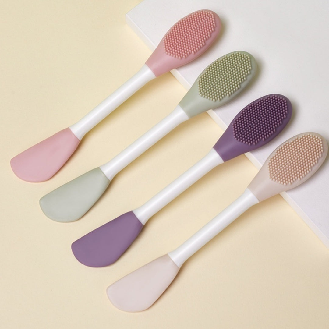 Makeup Brush Face Blackhead Removal Clay Mask Apply Face Wash Cleaning Brush