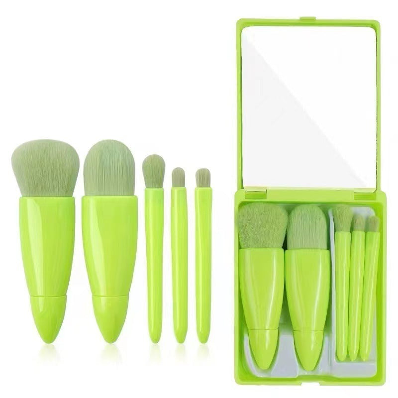 Olivisee 5pcs Travel Size Makeup Brushes Set