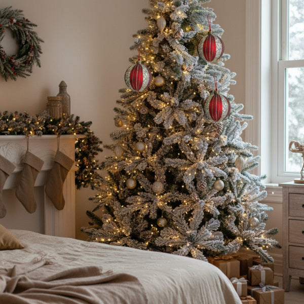 Olivisee Glass Ball Ornaments | Holiday Tree Set