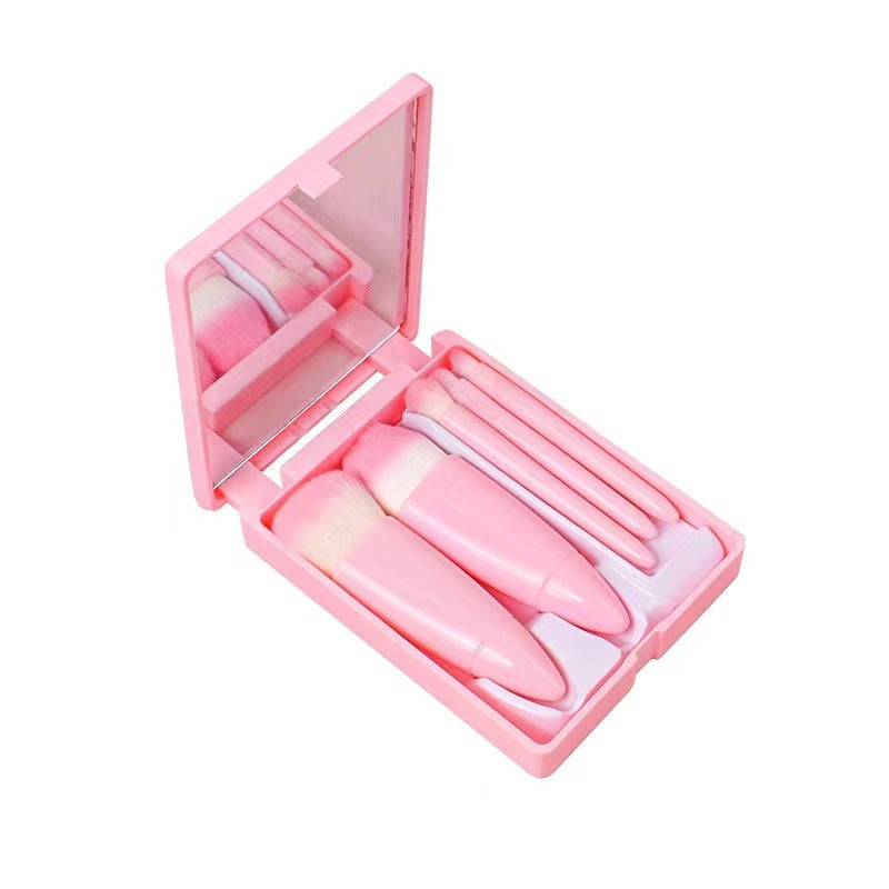 Olivisee 5pcs Travel Size Makeup Brushes Set