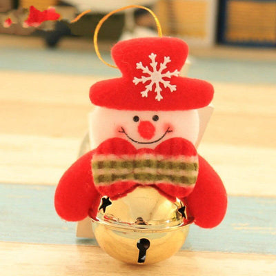 Olivisee Christmas Tree Small Pendant Old Man Doll Holding Bell Decoration