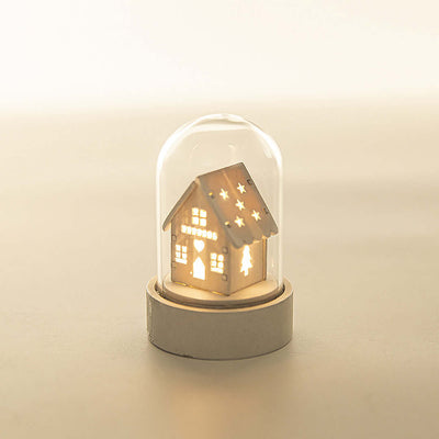 Olivisee Christmas Decorations Luminous Wooden House